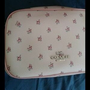 Pink blush Coach cross purse